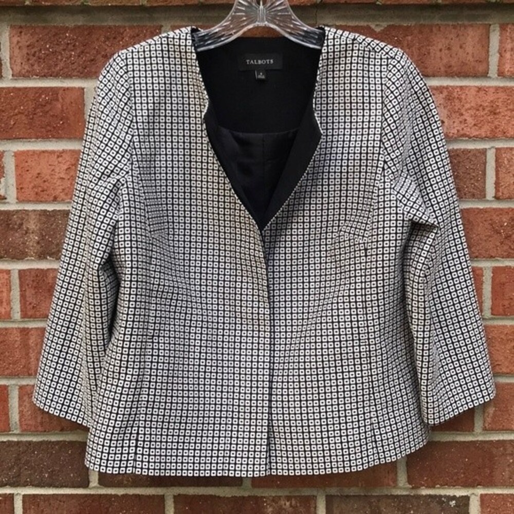 Talbots Suit Jacket Blazer sz 4
